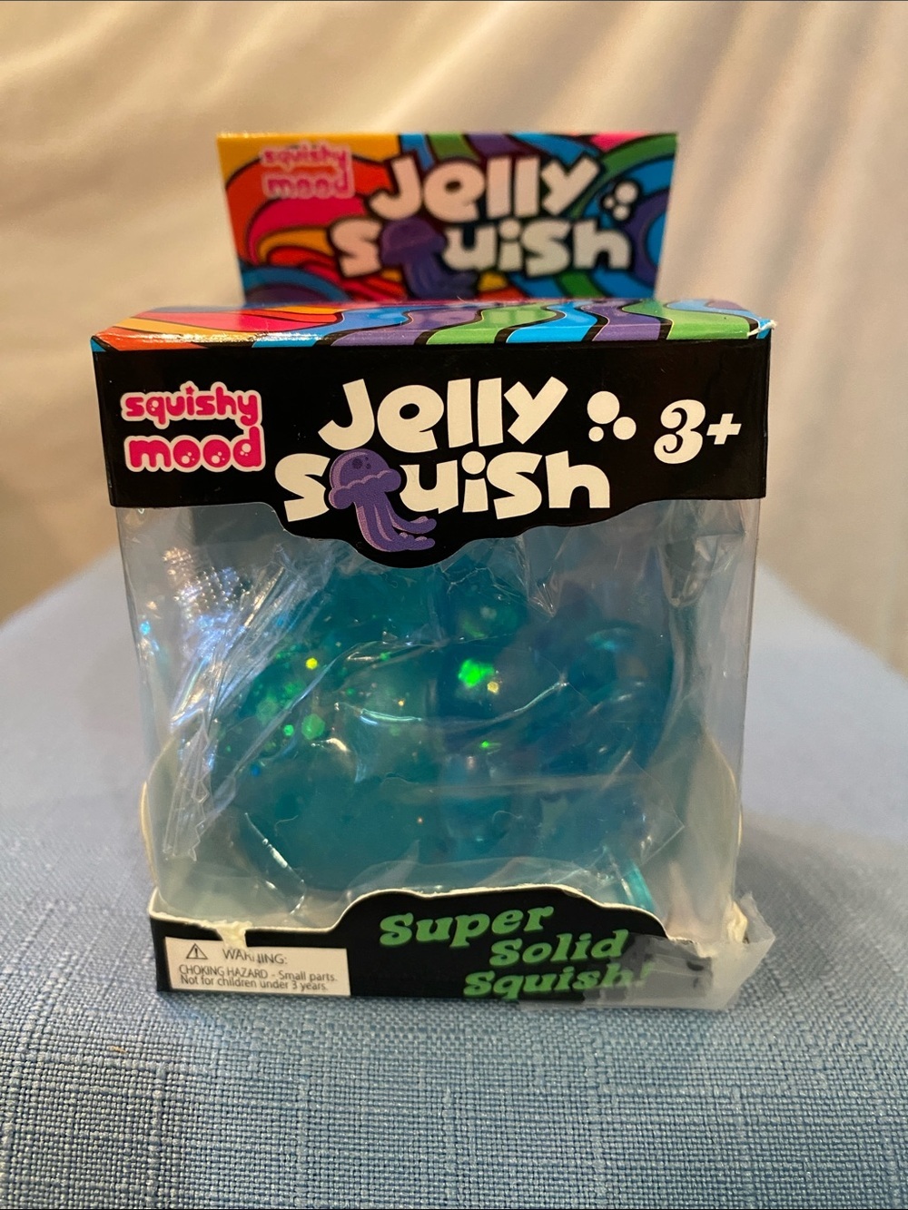 Jelly Squish Toy - Blue